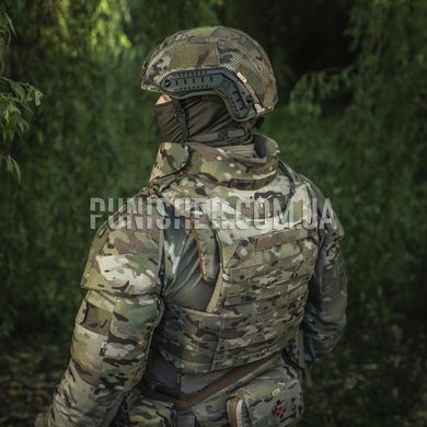 Горжет M-Tac з балістичними пакетами 1 клас захисту Elite Gen.II Multicam, Multicam, Захист шиї, 1, Надвисокомолекулярний поліетилен