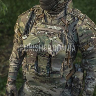 Горжет M-Tac з балістичними пакетами 1 клас захисту Elite Gen.II Multicam, Multicam, Захист шиї, 1, Надвисокомолекулярний поліетилен