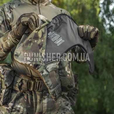 Горжет M-Tac з балістичними пакетами 1 клас захисту Elite Gen.II Multicam, Multicam, Захист шиї, 1, Надвисокомолекулярний поліетилен