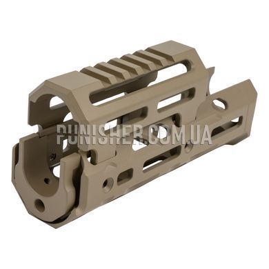 Коротка цівка КРУК 1U007 M-Lok для РПК, Coyote Tan, M-Lok, Цівка, РПК, 165