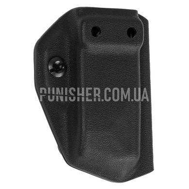 ATA Gear Pouch ver.2 for Glock-17/22/47 Magazine, Black, 1, Clips, Glock, For belt, 9mm, .40, Kydex