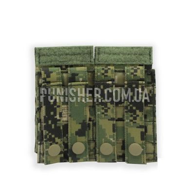 Eagle M4 SGL Mag PCH, 2 Mags Per PCH, AOR2, 2, Molle, AR15, M4, M16, HK416, For plate carrier, .223, 5.56, Cordura 500D