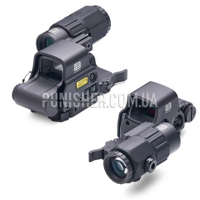 EOTech Holographic Hybrid Sight (HHS) V, Black, Collimator, 5x, 1 MOA