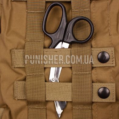 Тактичні медичні ножиці (EMT paramedic scissors) 15 см, Чорний, Медичні ножиці