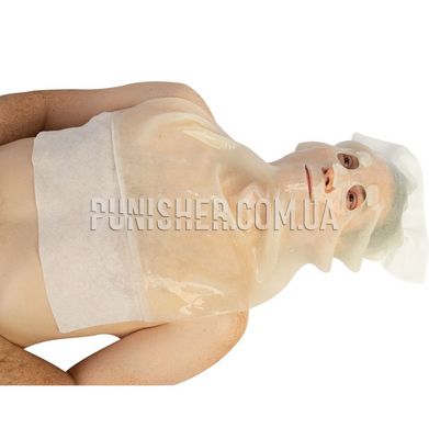 Противоожоговая гидрогелевая маска для лица NAR BurnTec Burn Mask 40x60 см, Белый, Противоожоговая повязка