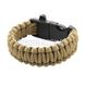 M-Tac Paracord Bracelet with Fire starting tool 2000000002897 photo 2