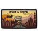 PSDinfo "Work and Travel Kabul" PVC Patch 2000000144788 photo 1