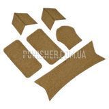 Комплект панелей липучок (Velcro) FMA Devil Stickers на шлем Ops-Core Maritim, DE, Панель Velcro