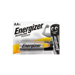 Батарейка Energizer Alkaline Power AA, Сірий/Чорний, AA