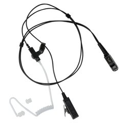 ACM Concealed Wear Headset for Motorola DP3441 Radio, Black