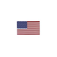 Ик-нашивка с велкро "Флаг США", Красный