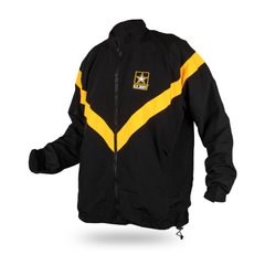 Куртка від спортивного костюма US ARMY APFU Physical Fit, Сірий, Small Regular