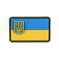 Нашивка M-Tac Прапор України з Гербом PVC, Жовто-блакитний, ПВХ