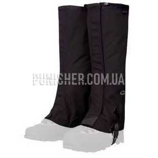 Outdoor Research Crocodiles Gore-Tex Gaiters, Black, Large