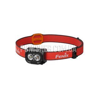 Фонарь налобный Fenix HL18R-T V2.0, Черный/Красный, Налобный, Аккумулятор, USB, Белый, Красный