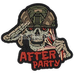 Патч SanCHI After Party, Dark Olive, ПВХ, Ні