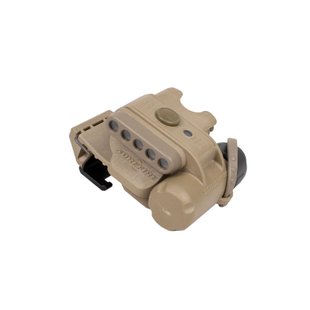 Нашоломний ліхтар Surefire Helmet Light HL1-С-TN, Tan, Нашоломний, Батарейка, Білий, Інфрачервоний, Червоний, 20