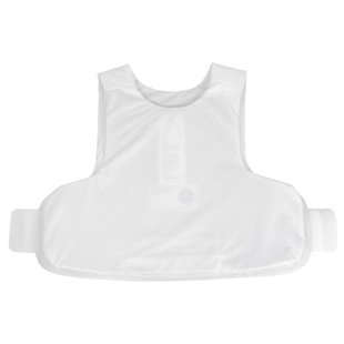 Mehler Vario System Concealable Covert Vest, White, Body armor, 1, Kevlar
