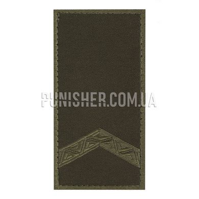 Shoulder strap of NSU Velcro Senior Soldier (Jacquard), Olive, NGU, Private First Class