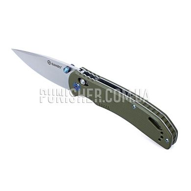 Нож Ganzo G7531, Зелёный, Нож, Складной, Гладкая