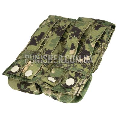 Eagle М4 Double Mag Pouch, AOR2, 2, 4, Molle, AR15, M4, M16, For plate carrier, .223, 5.56, Cordura 500D