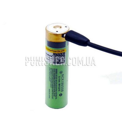 Liitokala 18650 USB-34B 3400 mAh Li-ion battery with built-in micro-USB, Green, 18650