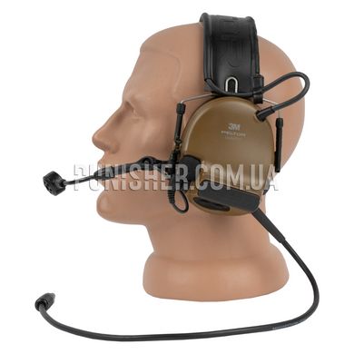 Peltor ComTac VI Active Headset, Coyote Brown, Headband, 20, Comtac VI, 2xAAA