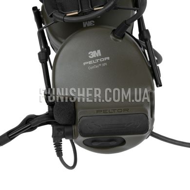 3M Peltor ComTac XPI Headset NATO, Olive, Headband, 25, NATO J11, Comtac XPI, 2xAAA, Single