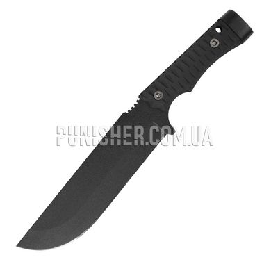 Армейский нож Blade Brothers Knives Снайпер, Черный, Нож, С фиксированным лезвием, Гладкая