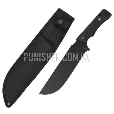 Армейский нож Blade Brothers Knives Снайпер, Черный, Нож, С фиксированным лезвием, Гладкая