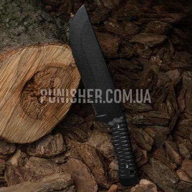 Армейский нож Blade Brothers Knives Снайпер, Черный, Нож, С фиксированным лезвием, Гладкая