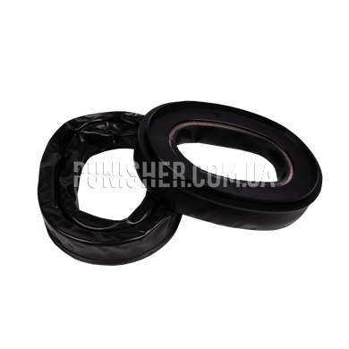 Peltor Gel Ear Seals for Headsets (Used), Black, Headset, Peltor, Ear pads