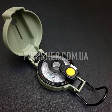 Helikon-Tex Ranger Compass MK2 Lighted, Green, Aluminum