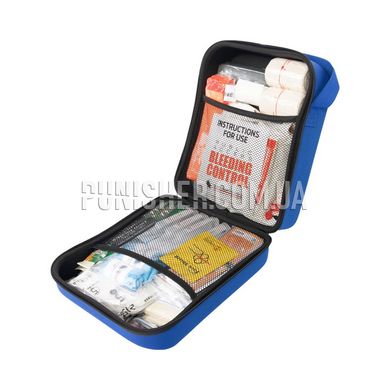 NAR Home Preparedness First Aid Kit, Blue, Gauze for wound packing, Elastic bandage, Medical scissors, Heating blanket, Turnstile, Traction splint