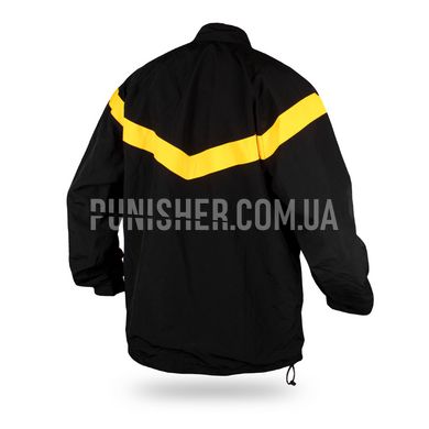 Куртка від спортивного костюма US ARMY APFU Physical Fit, Чорний, Small Regular
