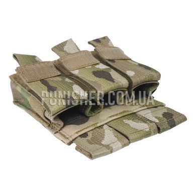 Потрійний підсумок WAS Direct Action Triple під пістолетні магазини, Multicam, 3, Molle, Glock, Форт 12, Форт 14, ПМ, MOLLE/PALS, 9mm, Cordura 500D