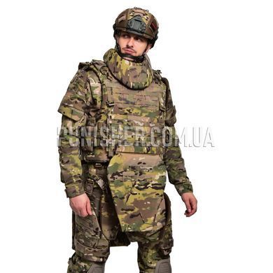 Фартук противосколочный GiG Military 1 класс с баллистическим пакетом, Multicam, Мягкие пакеты, 1, Large, Сверхвысокомолекулярный полиэтилен