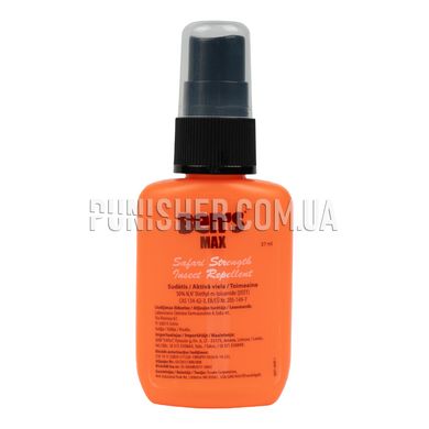 Репеллент спрей от насекомых Ben’s Tick and Insect Repellent DEET 50% 37 ml, Оранжевый