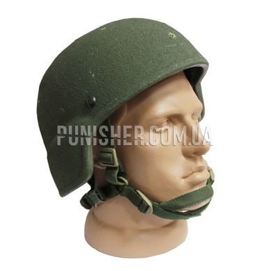 ACH MICH 2000 IIIA Helmet (Used), Olive, Large