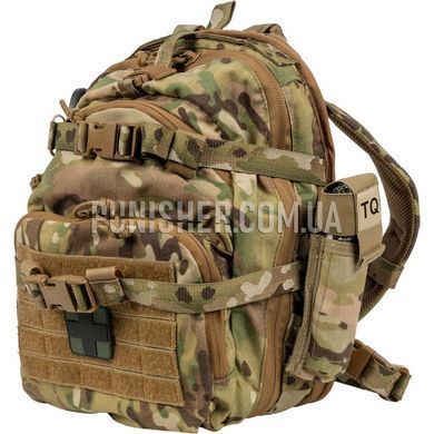 NAR Mini Medic Kit with Combat Gauze, Multicam, Bandage, Hemostatic Gauze, Gauze for wound packing, Medical scissors, Medical cards, Occlusive dressing, Anti-burn dressing, Turnstile, Traction splint