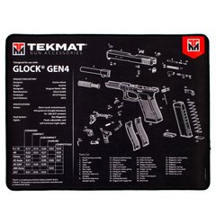 Коврик TekMat Ultra Premium для чистки оружия Glock Gen4, Черный
