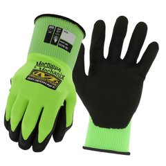 Mechanix Hi-Viz Speedknit Gloves, Green, Small