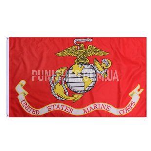 Прапор морської піхоти США Rothco USMC з емблемою Globe and Anchor, Червоний