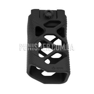 KPYK Medium Forward Hand Grip with Picatinny mount, Black, Picatinny rail, Fire transfer grip
