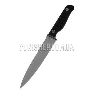 Blade Brothers Knives Rex Tactical Knife, Black, Knife, Fixed blade, Smooth