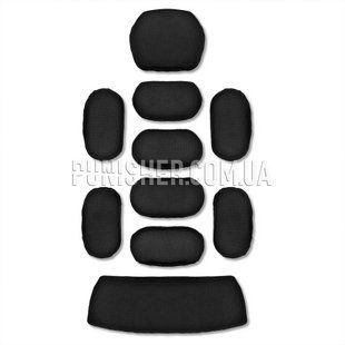 Protection Group Danmark 10-pad Helmet Liner, Black, Protective pillow