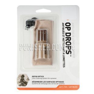 Средство против запотевания Gear Aid Op Drops Anti-Fog and Lens Cleaner 7,5 ml, Коричневый, Средство по уходу