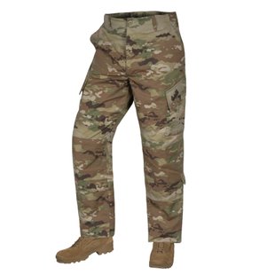 Штани US Army Combat Uniform 50/50 NYCO Scorpion W2 OCP (Вживане), Scorpion (OCP), Large Long