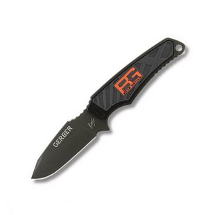 GERBER Bear Grylls Ultra Compact Fixed Blade Knife, Black, Knife, Fixed blade, Smooth