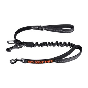 Повідець OneTigris Dog Leash 17 з кліпсою для авто, Чорний